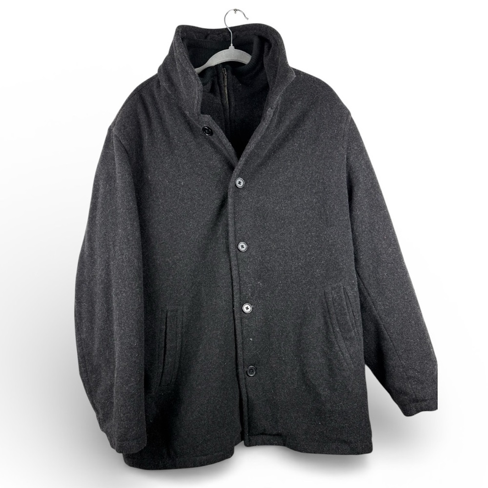 Apt. 9 Men's Charcoal Pea Coat